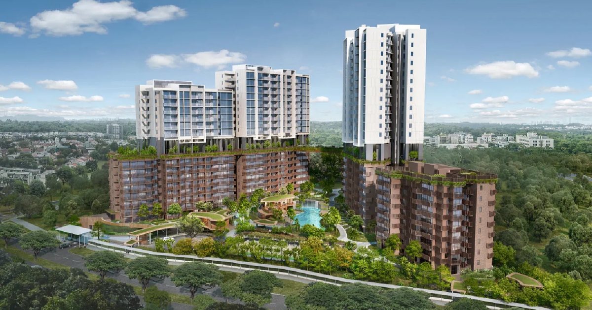 Artist's impression of Lentor Hills Residences