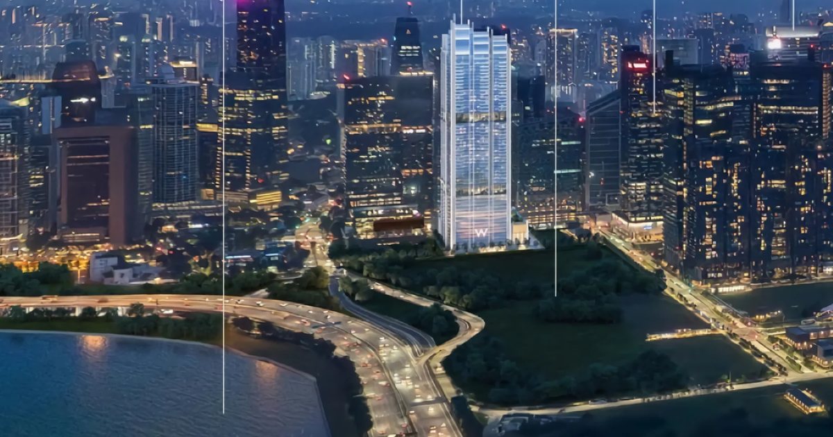 Artist's impression of W Residences Marina View - Singapore